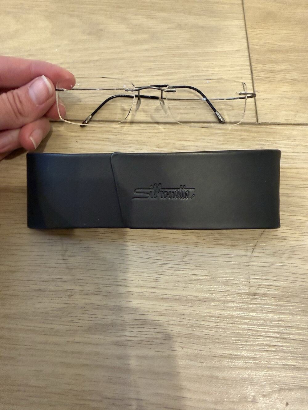 Silhouette Eyeglasses, Frames Only, 7799 60 6107, ..-..-150, Titanium, Austria